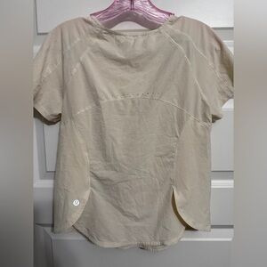 Women's Lululemon Running Top - Cream